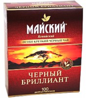 Mayskiy chay  Thé noir 100 sachets x 2g