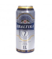 Bière Blonde "Baltika N°7" 5.4% 1L