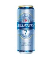 Bière Blonde "Baltika N°7" 5.4% 0.5L