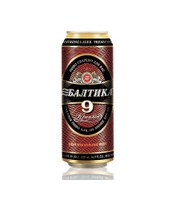Bière Blonde "Baltika N°9" 8% 0.5L