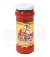 Sauce epicée avec raifort  280g 