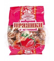 Biscuits sucrés "Pryaniki" à la fraise 400g