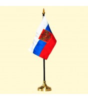 Drapeau russe pour bureau 10x15cm