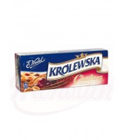  Halva "Krolewska" au cacao, raisins secs, noix "Chalwa o smaku waniliowym z kakao i bakaliamiym" 250g