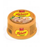 Foie de morue à l'huile naturelle, fumé 190g