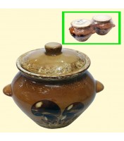Pots en céramique (Набор керамических горшков "Грибочки" (2 шт.) по 0,6 л)
