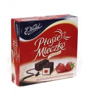 Ptasie Mleczko au fraise  380g