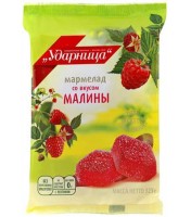 PATE DE FRUITS à la framboise  325g RUS