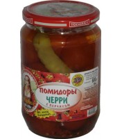 Todorka tomates en conserve cherry pimentés 700g