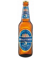 Bière Blonde "Baltika N°3" 4.8% 0,5L