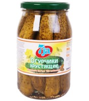 7ja Огурчики Хрустящие 900ml 